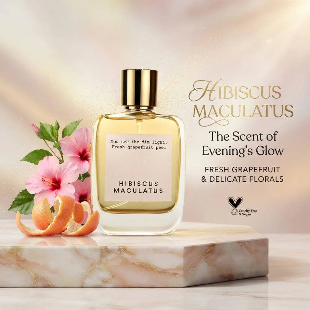 50ML A Glimmer of Light Perfume Eau De Toilette Clean Refreshing Long Lasting Citrus Fruity Amber Fragrance For Women Daily Use