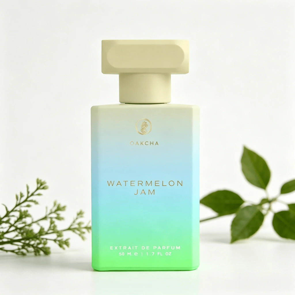 Oakcha Watermelon Jam Extrait de Parfum 50ML Long Lasting Juicy Fresh Watermelon Fruity Sweet Fragrance Unisex Perfume Gradient White Blue Green Square Bottle Cool Summer Scent Holiday Gift for Him and Her - AliExpress 66