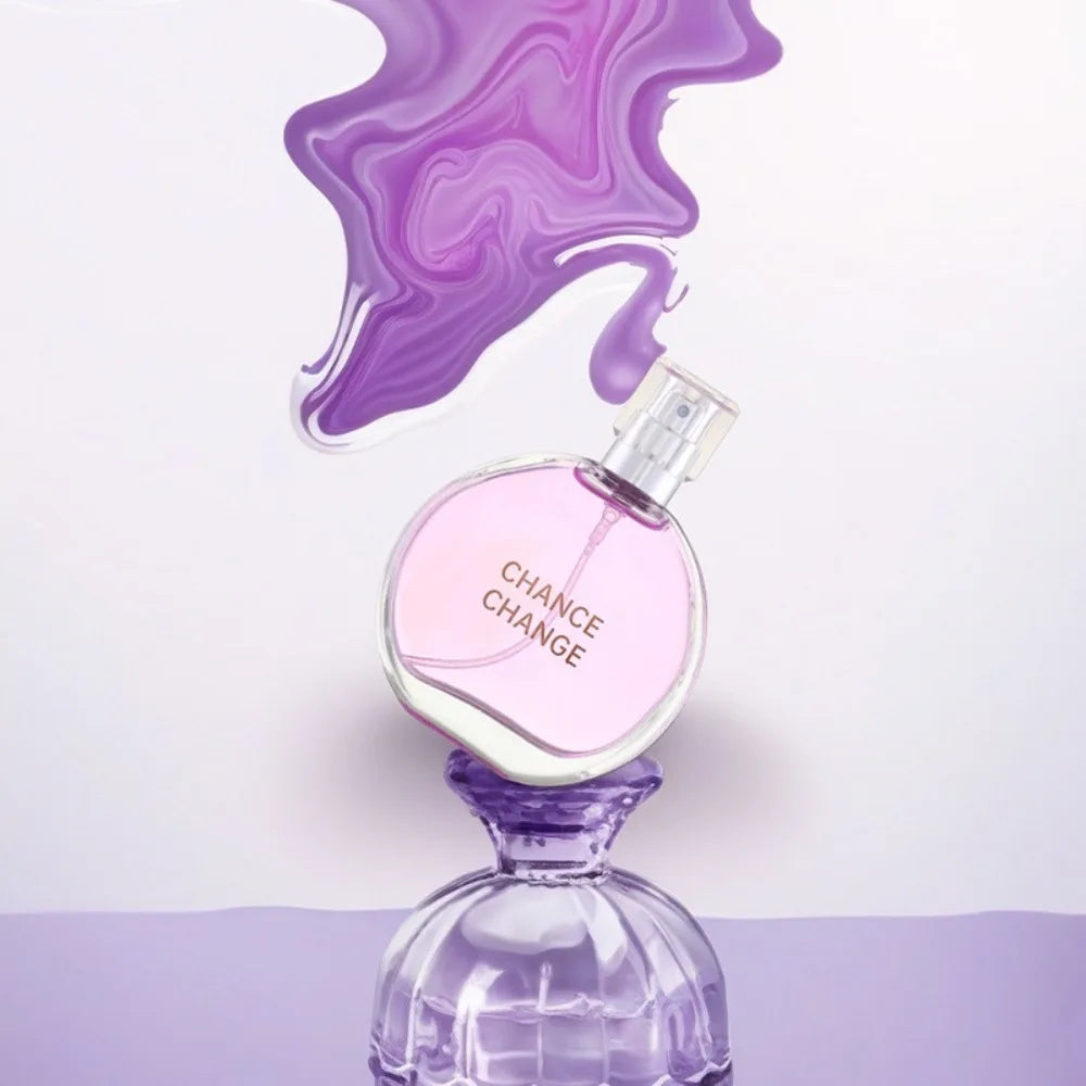 50ML AILIHZP Purple Encounter Women Perfume Fresh Floral Woody Long Lasting Fragrance Eau de Toilette For Ladies Daily Dating