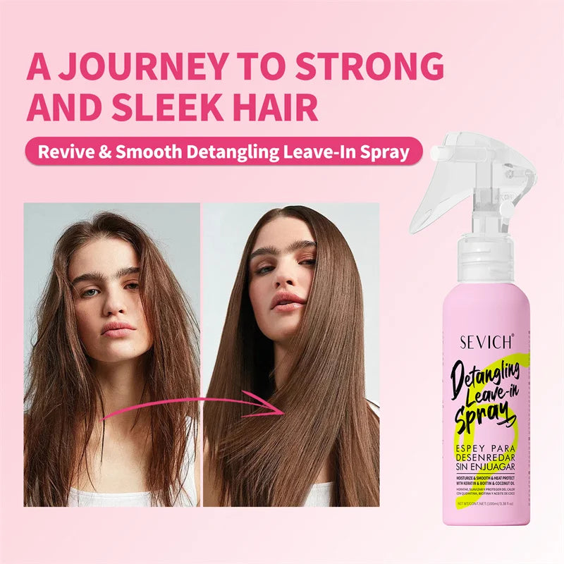 Magical Keratin Conditioner Spray Collagen Repairs Hair Damaged Hair Mask Soft Smooth Hair Care Spray Moisturize Heat Protectan - AliExpress 66