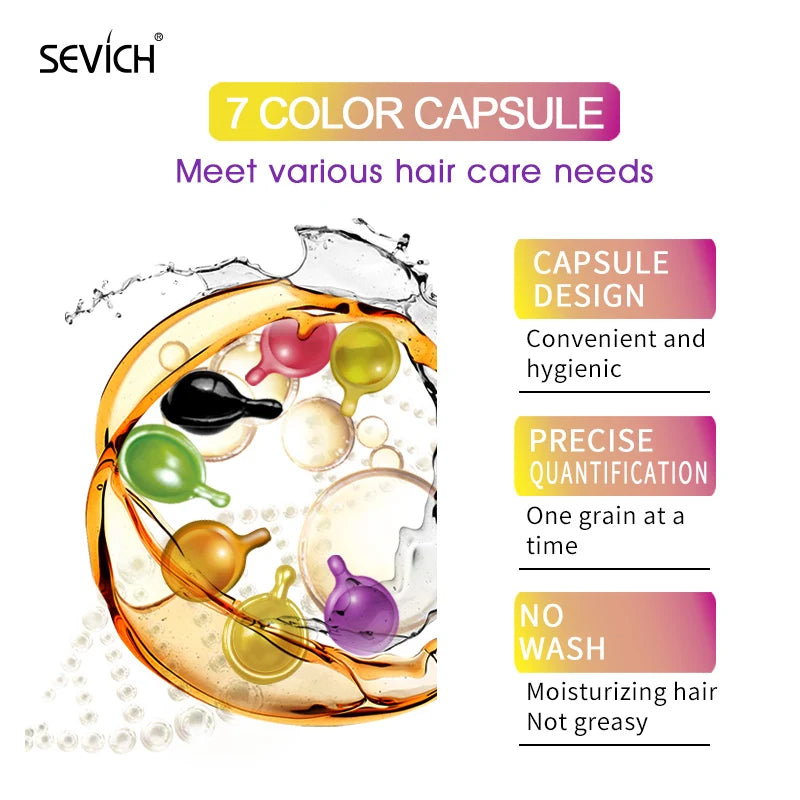 30Pcs Anti Hair Loss Hair Vitamin Capsule Oil Keratin Complex Oil Smooth Silky Hair Serum Hair Mask Repair Frizz Damaged Sevich - AliExpress 66