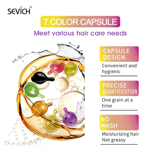 30Pcs Anti Hair Loss Hair Vitamin Capsule Oil Keratin Complex Oil Smooth Silky Hair Serum Hair Mask Repair Frizz Damaged Sevich - AliExpress 66