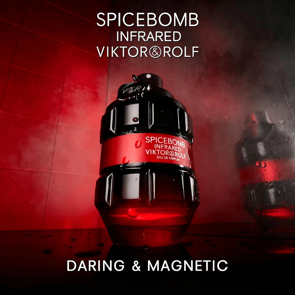 Viktor&Rolf - Spice Infrared Eau De Parfum - Woody & Spicy - Cologne for Men - With Notes of Leather & Cinnamon - 3 Fl Oz - AliExpress 66