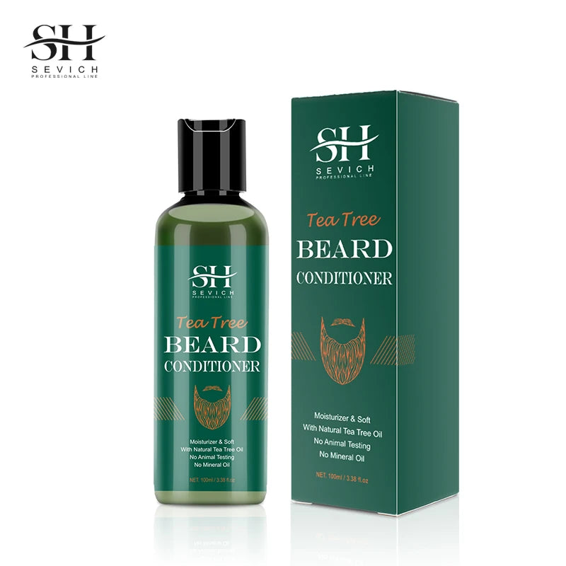 Men's Beard Growth Kit 4pcs Tea Tree Oil
