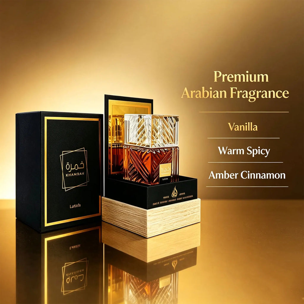 Lattafa Khamrah Eau De Parfum 100ml 3.4oz Unisex Long Lasting Perfume Vanilla Warm Spicy Amber Cinnamon Arabian Fragrance Men Women Perfumes - AliExpress 66