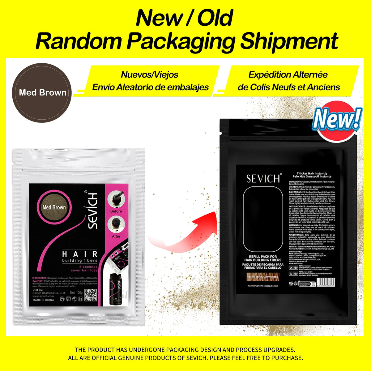Sevich Hair Building Fibers For Men & Women Dark Brown 25g Fill In Fine Or Thinning Hair Instantly Thicker Fuller Looking Hair - AliExpress 66