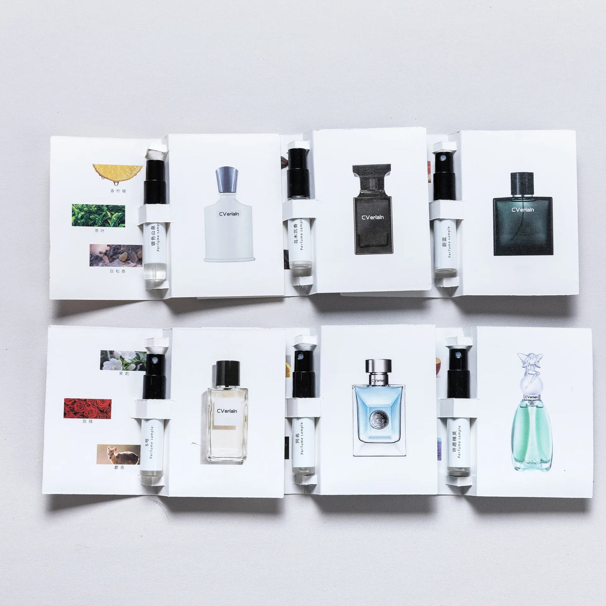 5 pack 3ML men's and women's perfume sample set eau de toilette long-lasting fragrance portable for travel easy to carry around - AliExpress 66