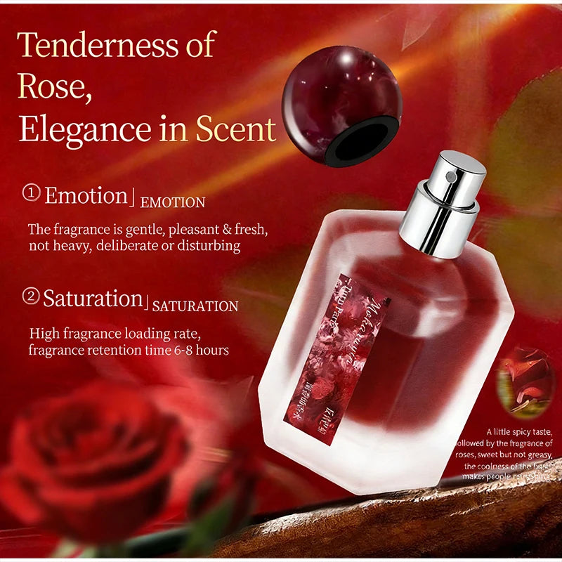 Paris Rose Jasmine Perfume 50ml Fruity Floral Eau de Toilette