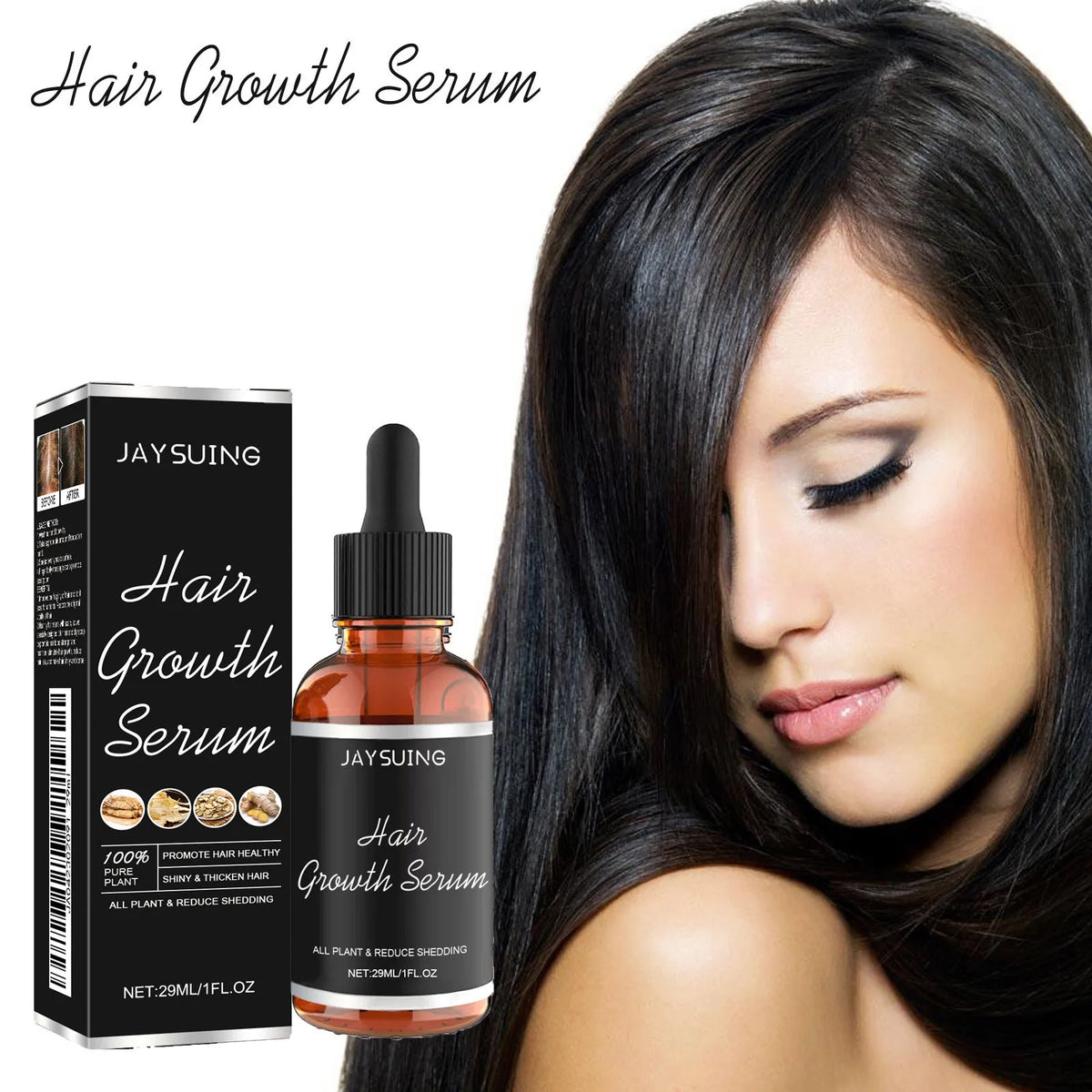 Hair Growth Oil Fast Hair Growth Effective Baldness Repair Hereditary Hair Loss Postpartum