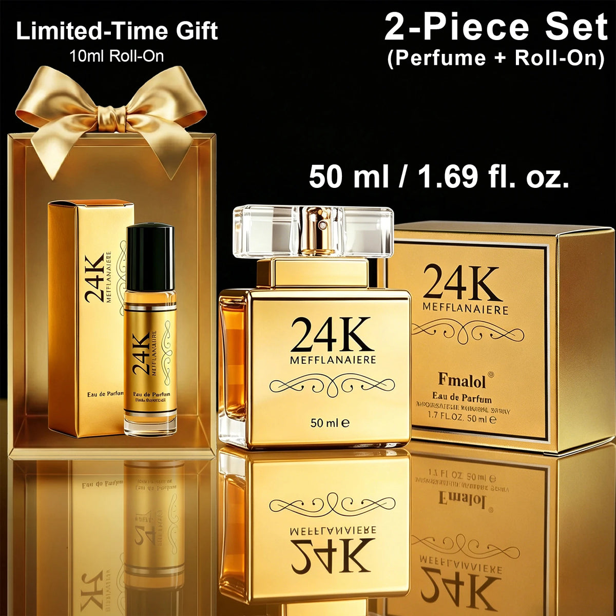 24K Glod Perfume for Women£¬Long Lasting Perfume Spray£¬Romantic, Seductive fragrance£¬Romantic Scent with Notes of Berry and Jasmine¡£