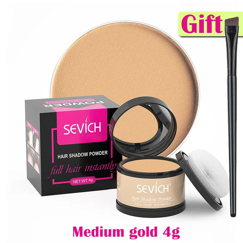 SEVICH Hairline Powder Black Blonde Root Cover Up 4G