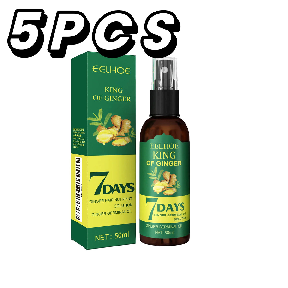 Ginger Oil Hair Booster Serum Spray Nourish Scalp Hair Follicles Refresh Control Oil Strengthen Hair Roots Nutrient Solution - AliExpress 66