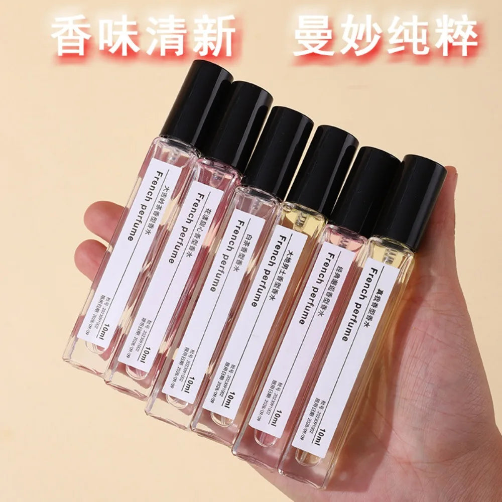 10ML Popular Perfume Portable Mini Eau De Toilette Long Lasting Woody Floral Fragrance Pocket Travel Size For Women Daily Use