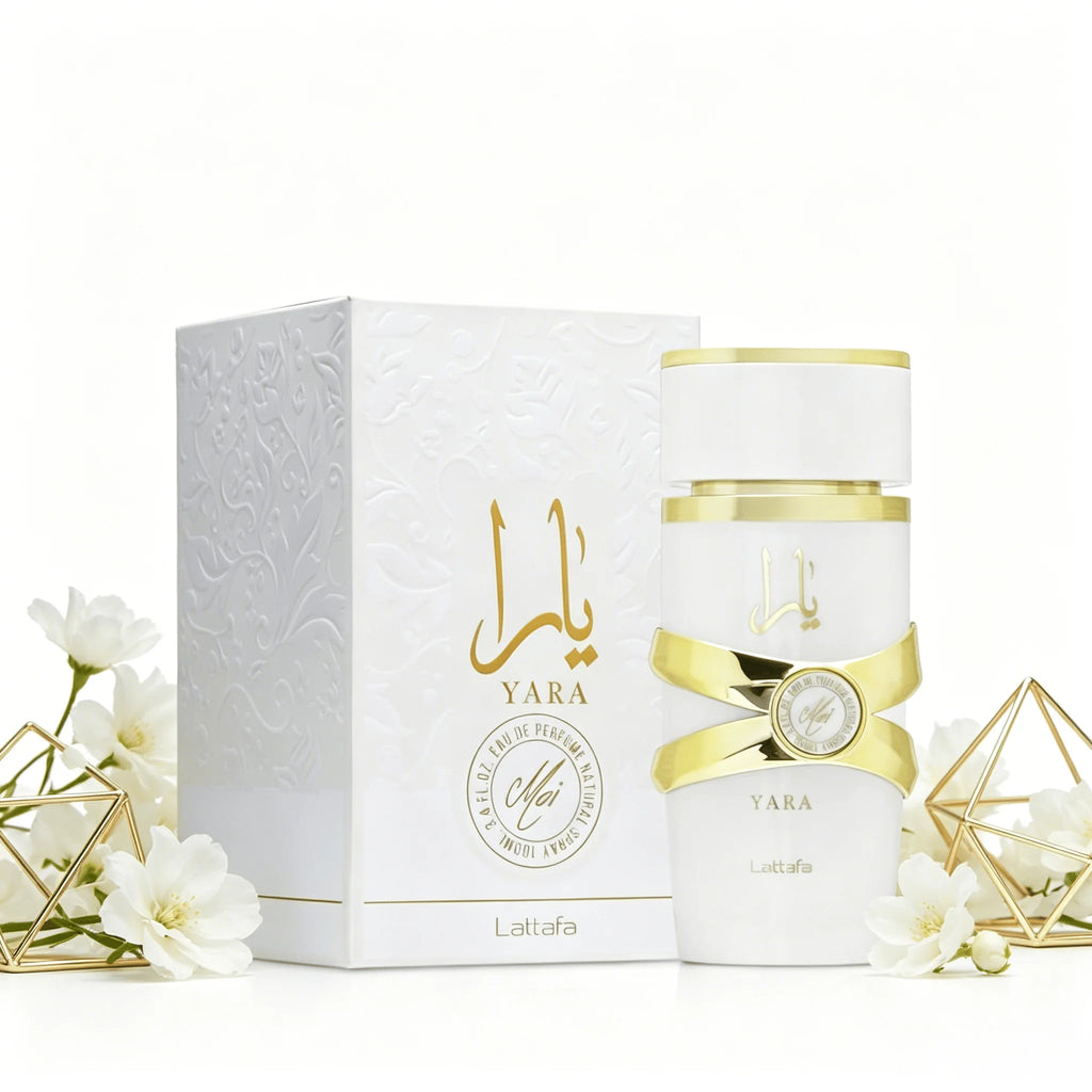 Yara Lattafa Yara Moi Edp 100ml Perfume for Women Warm Soft Floral Milky Vanilla Aroma Long Lasting Matte White Gold Cross Ribbon Decor Bottle Complete Gift Box Anniversary Holiday Present - AliExpress 66