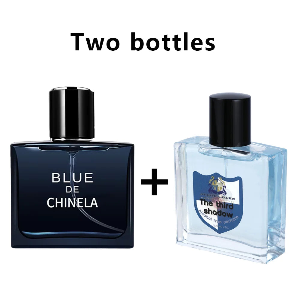 Long Lasting Fragrance Pheromone Perfum Fresh Woody Men's Fragrance Blue Men's Perfume Charm Man's Taste Cologne 50ml Students - AliExpress 66