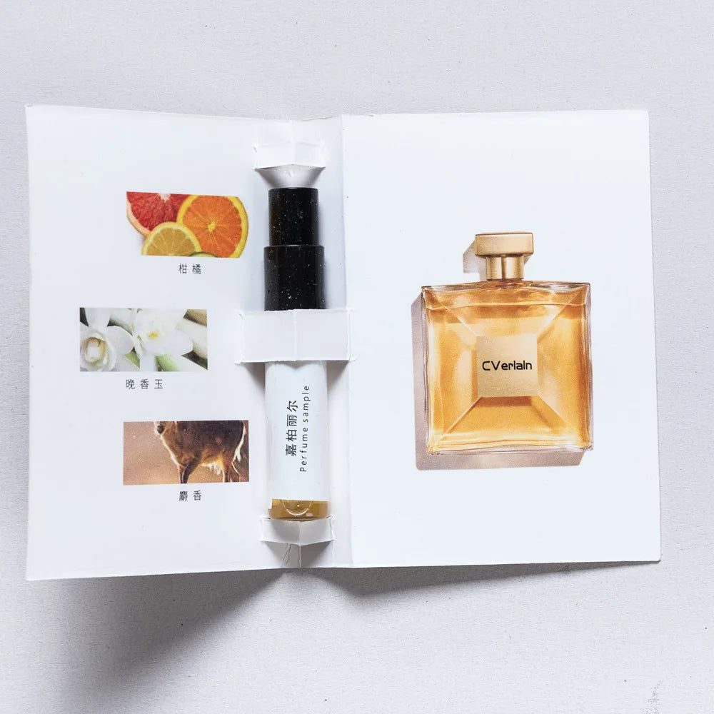 5 pack 3ML men's and women's perfume sample set eau de toilette long-lasting fragrance portable for travel easy to carry around - AliExpress 66