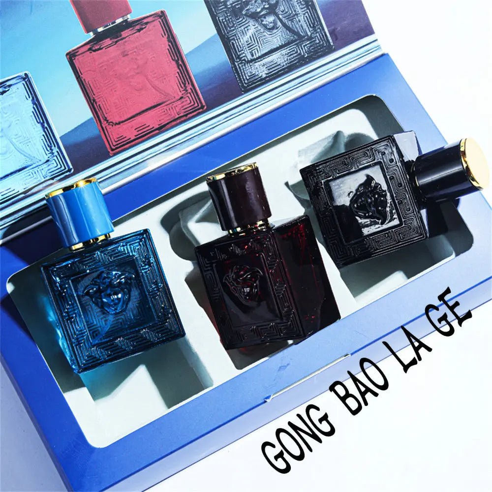 90ml Men Perfume Set 3pcs Floral Fragrance