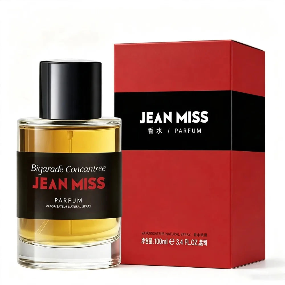 JEAN MISS 100ML Rose Thunder & Bigarade Concentree Perfume For Women EDP Rich Floral Citrus Fragrance Long Lasting Portable
