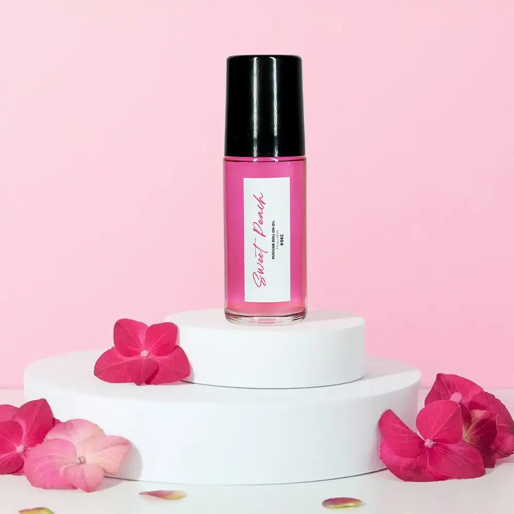 30ml KOEC Sweet Peach Fragrance Roll On Oil Nourishing Freshing Long-lasting Portable Triple Notes Jasmine Musk Natural Oil Base - AliExpress 66